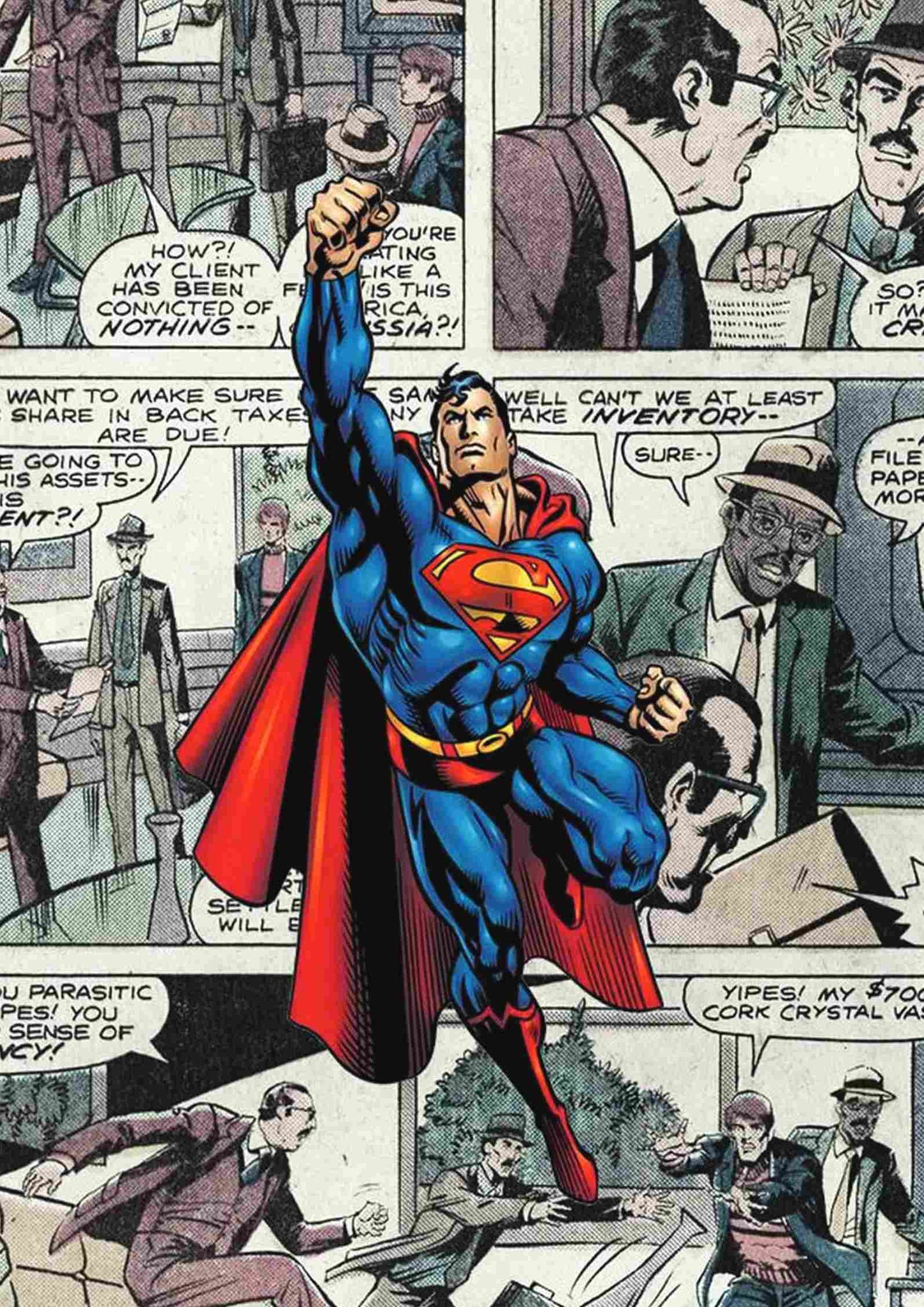Superman Comic | Marvel DC Poster