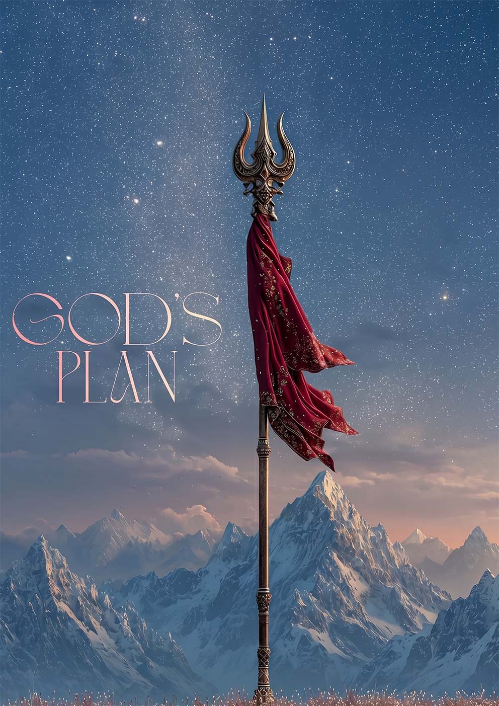 Trishul God's Plan | Divine Poster