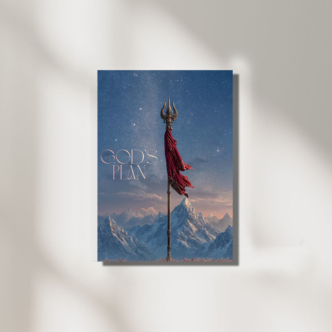 Trishul God's Plan | Divine Poster