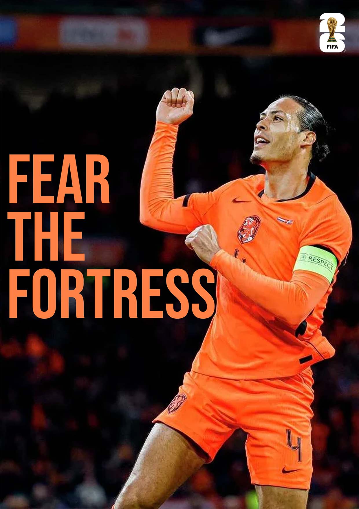 Virgil Van Dijk World Cup | Football Poster