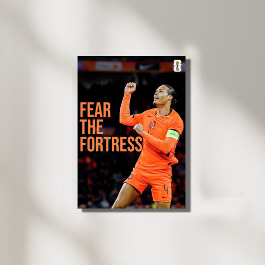 Virgil Van Dijk World Cup | Football Poster