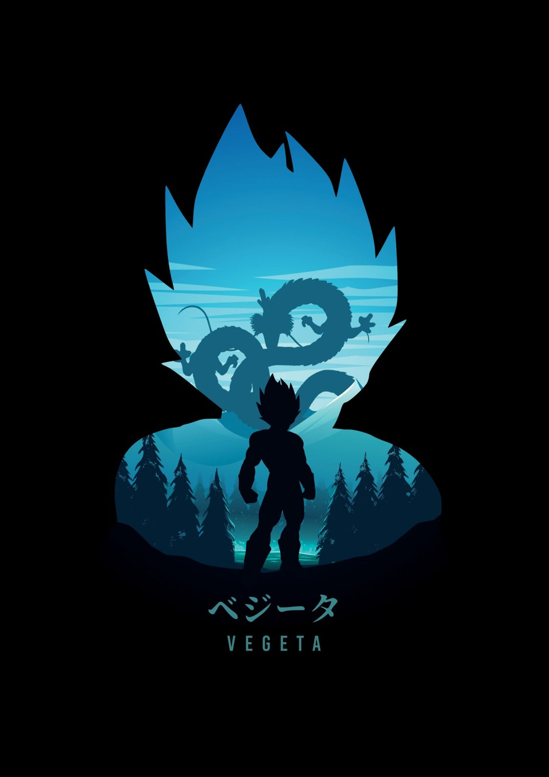 Vegeta | Anime Poster