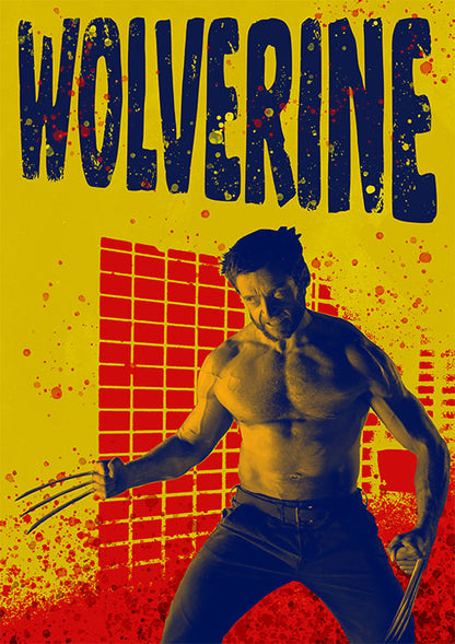 X-Men Wolverine | Marvel DC Poster