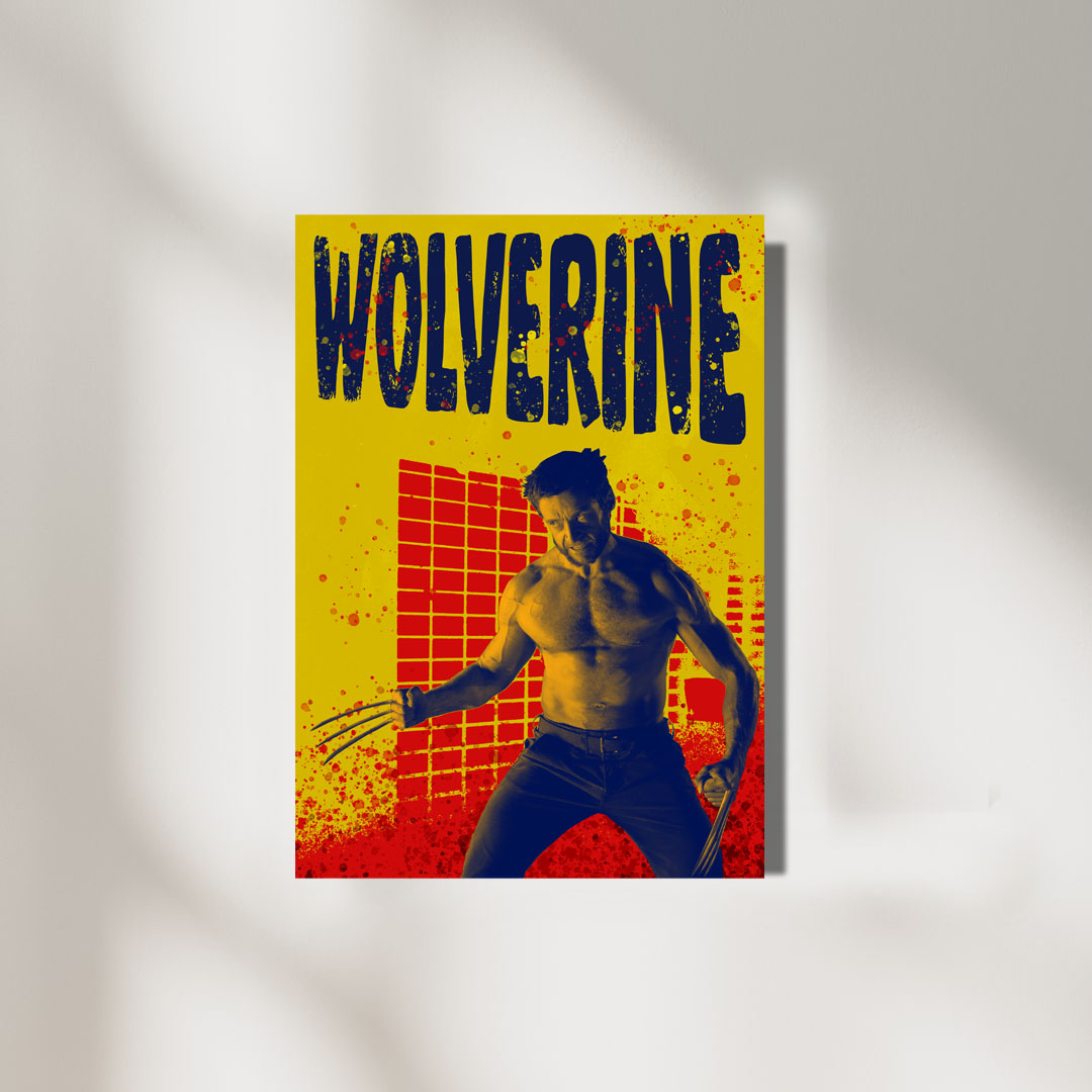 X-Men Wolverine | Marvel DC Poster