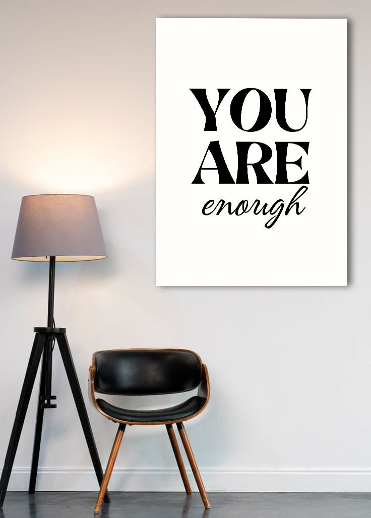 You Are Enough | Aesthetic Poster