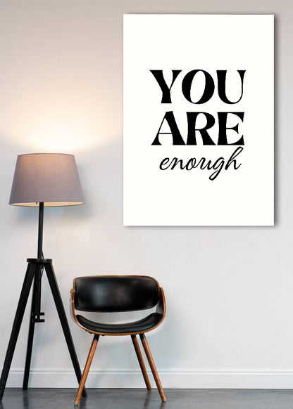You Are Enough | Aesthetic Poster