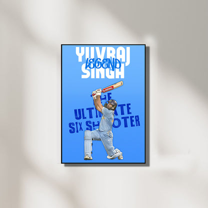 Yuvraj Singh | Cricket Poster